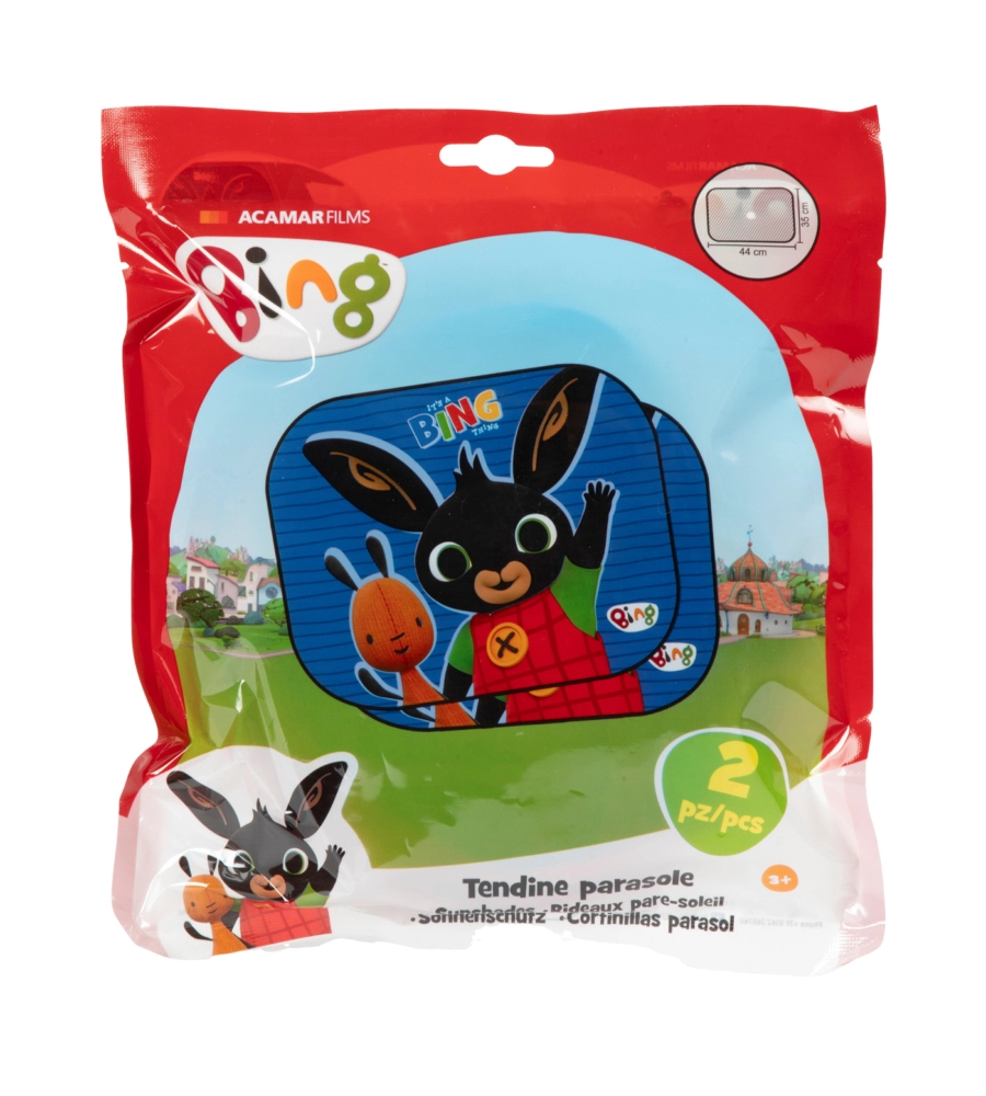 COPPIA TENDINE AUTO LATERALI "BING" 44X35 CM