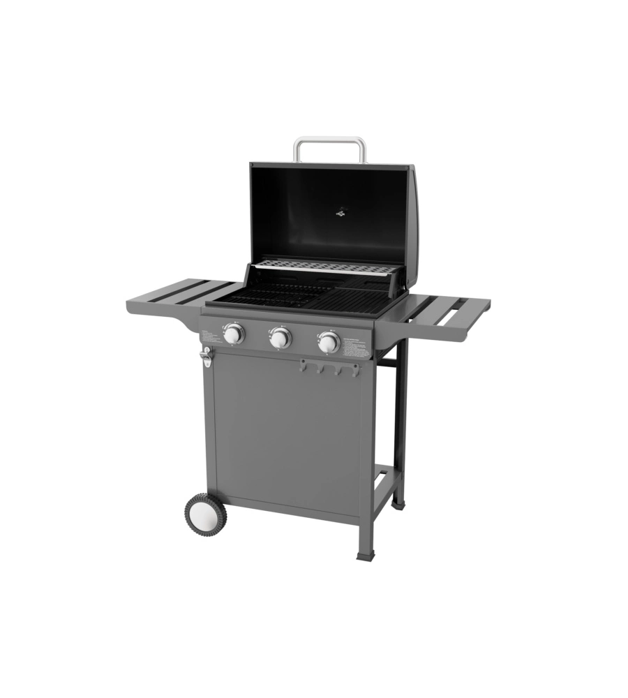 BARBECUE A GAS OMPAGRILL "EXPERT" 3 BRUCIATORI