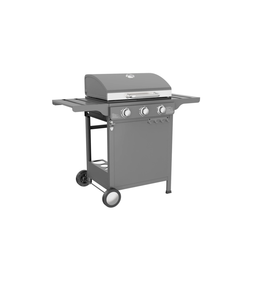 BARBECUE A GAS OMPAGRILL "EXPERT" 3 BRUCIATORI