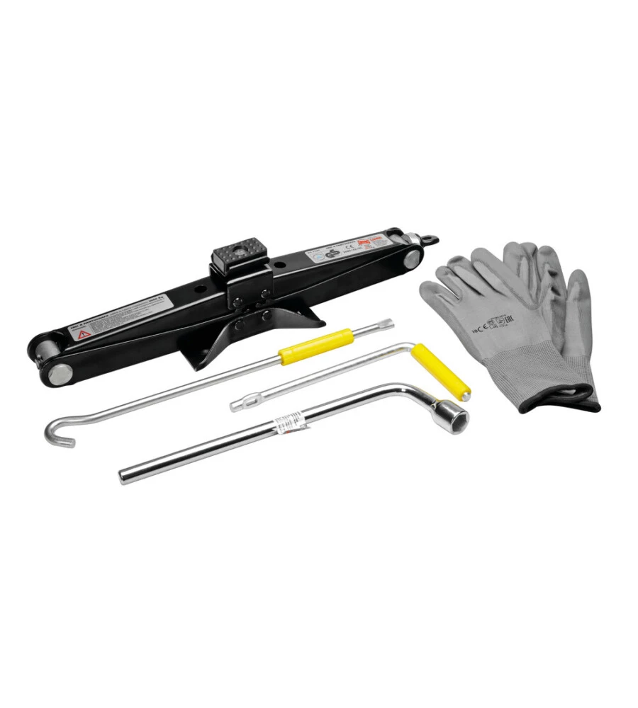 KIT RUOTINO DI SCORTA LAMPA - 155/90 17 ACCIAIO CON CRIC E CHIAVE SVITA BULLONI - 76166