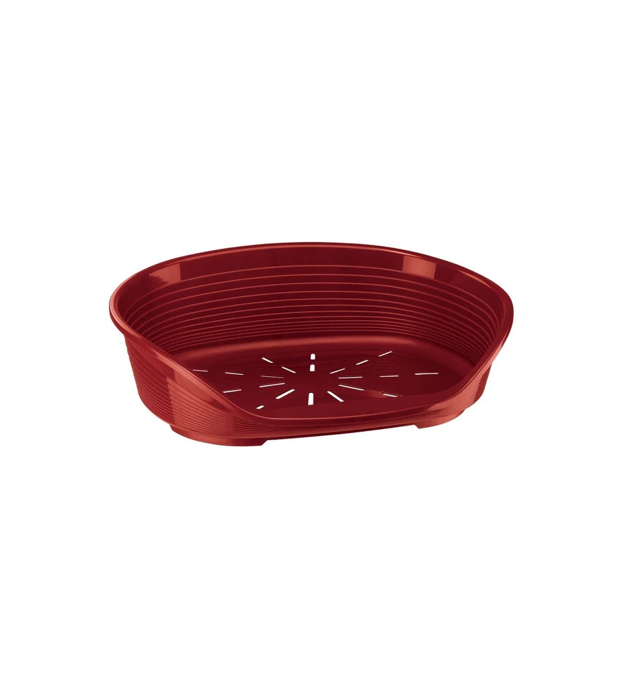 CUCCIA DA INTERNO PER CANI E GATTI "SIESTA DELUXE 6" BORDEAUX, 70,5X52X23,5 CM - FERPLAST