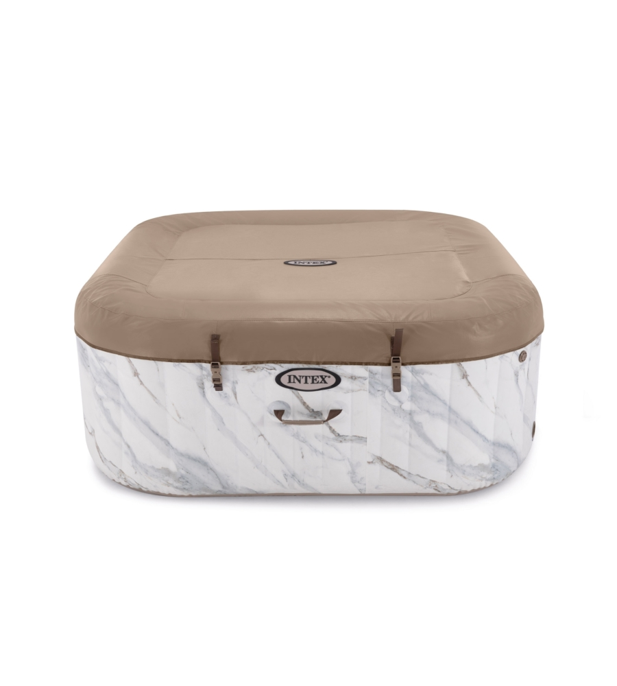 PISCINA IDROMASSAGGIO GONFIABILE INTEX "CALACATTA JET AND BUBBLE DELUXE" CM 175X71 4 POSTI - COD. 28464EX