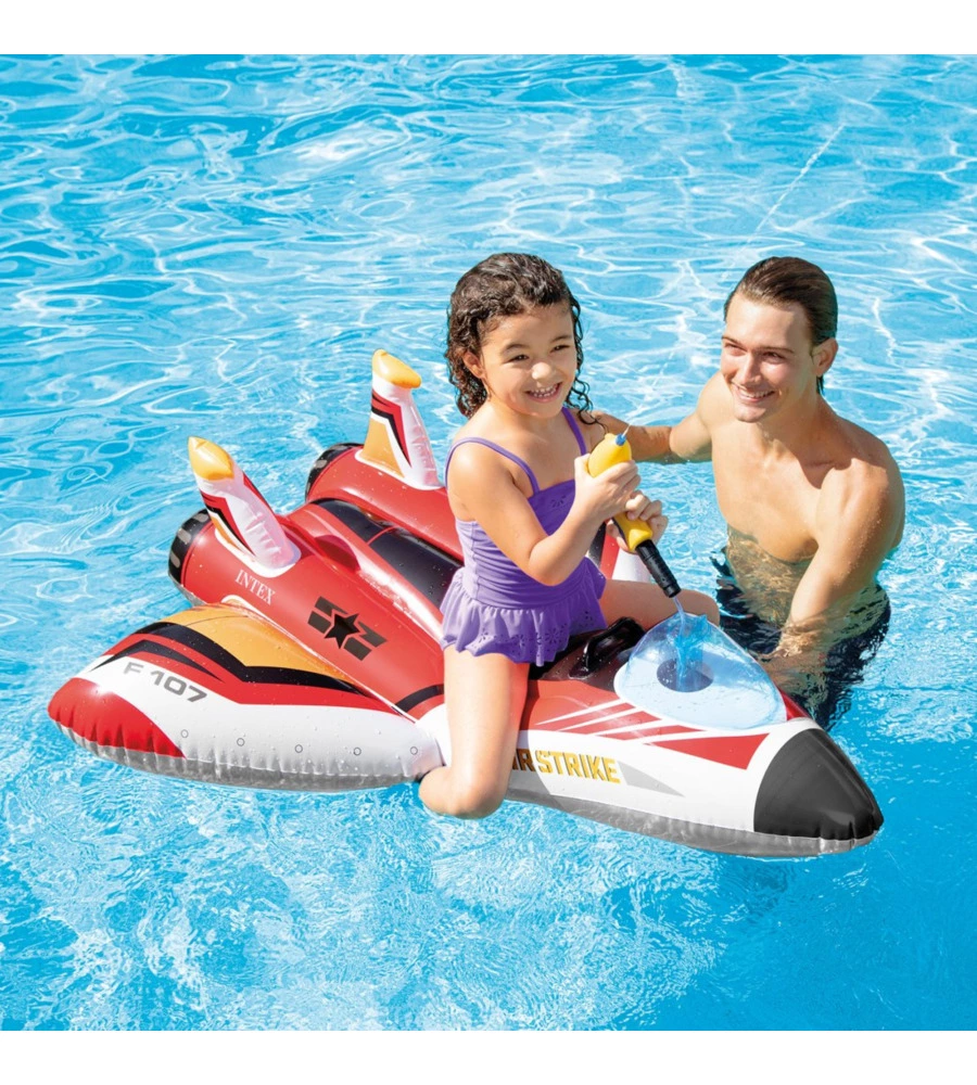 GONFIABILE CAVALCABILE INTEX "ACQUASCOOTER" CON PISTOLA AD ACQUA - COD. 57536NP
