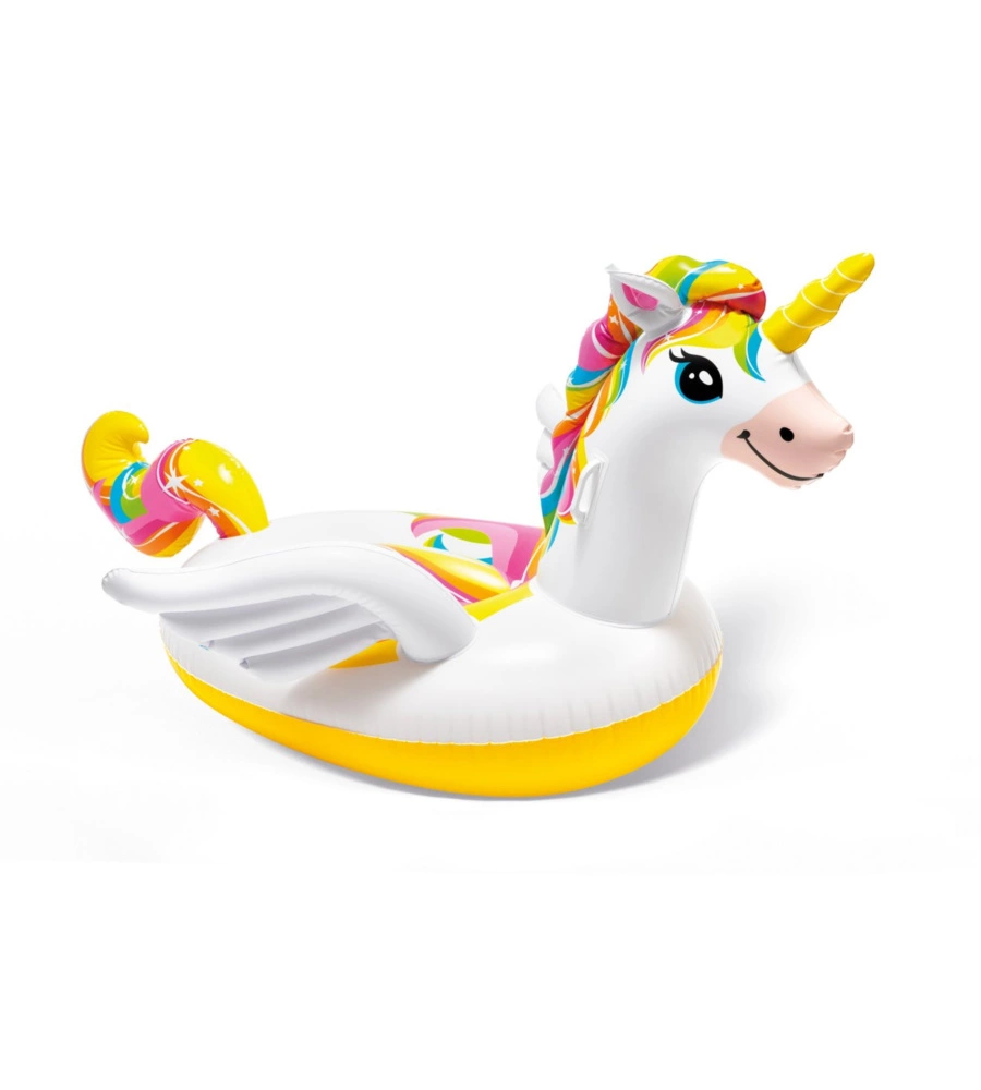 GONFIABILE CAVALCABILE INTEX "UNICORNO" CM 198X140X102 CM I.5 - COD. 57561NP