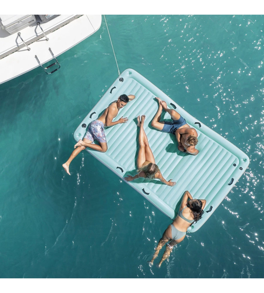 MATERASSINO GONFIABILE INTEX "WATER LOUNGE" CM 310X183X18 I.2 - COD. 56289EU