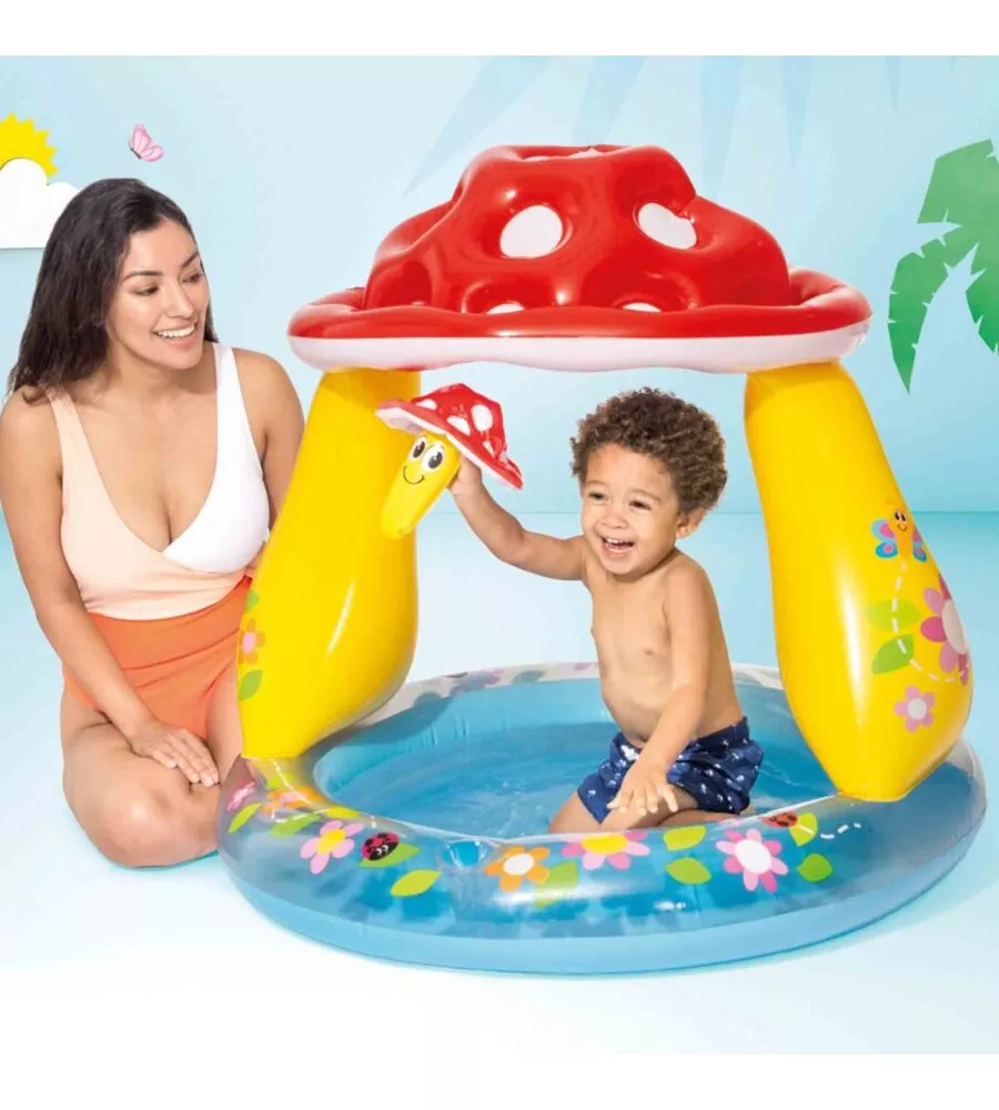 PISCINA GONFIABILE INTEX "BABY FUNGO" CM 102X89 I.7 - COD. 57114NP