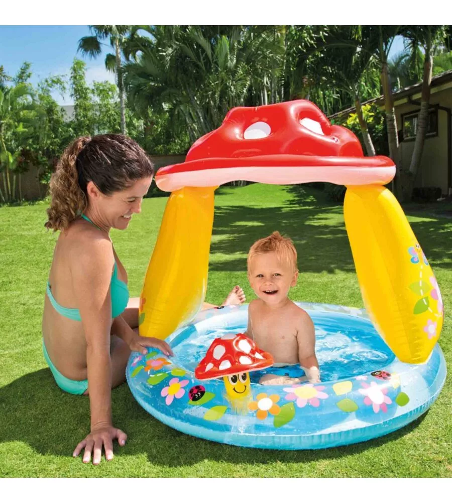 PISCINA GONFIABILE INTEX "BABY FUNGO" CM 102X89 I.7 - COD. 57114NP