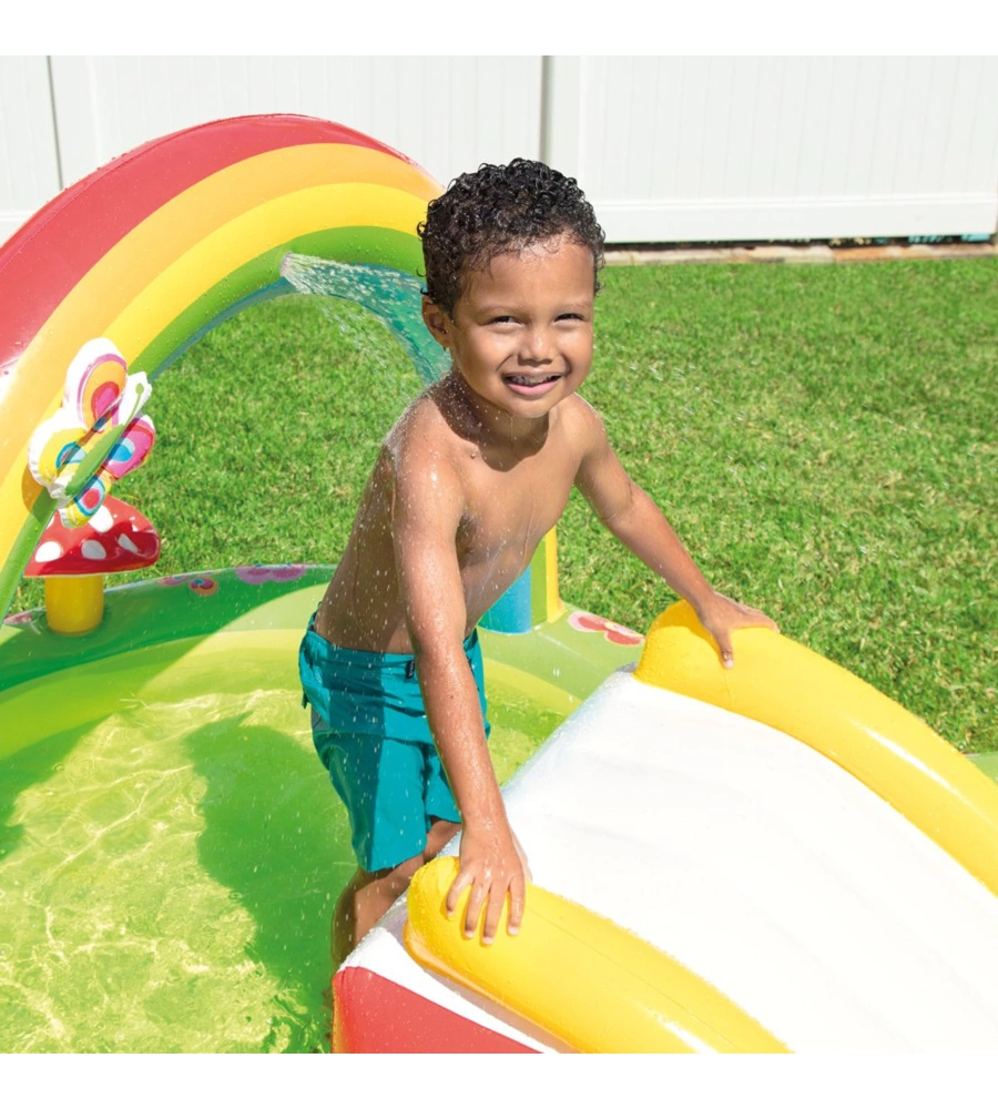 PLAYCENTER GONFIABILE INTEX "GARDEN" CM 290X180X104 I.3 - COD. 57154NP