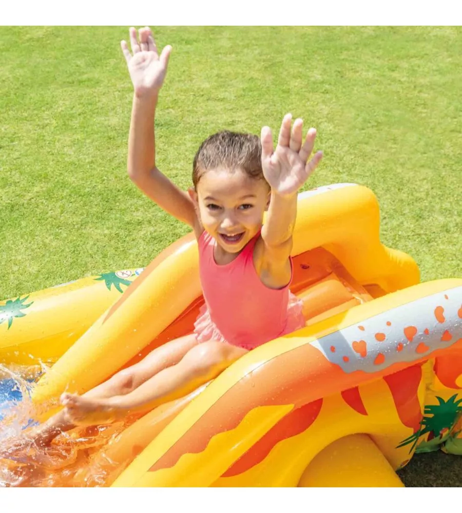 PLAYCENTER GONFIABILE INTEX "DINOSAURO" CM 249X191X109 I.3 - COD. 57444NP