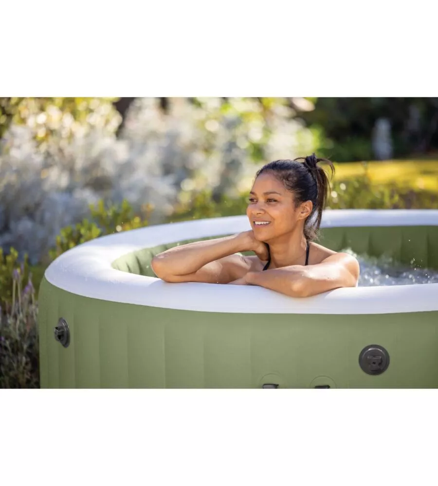 PISCINA IDROMASSAGGIO GONFIABILE INTEX "PURE SPA BUBBLE MASSAGE" 196X71CM 4 POSTI CON POMPA - COD. 28426EX