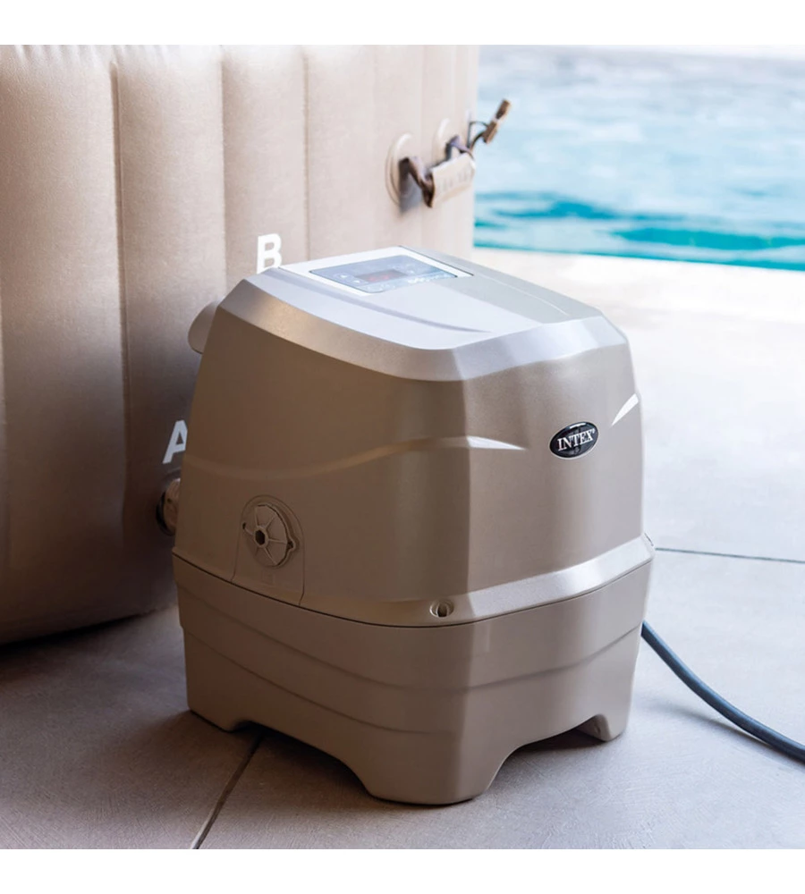 PISCINA IDROMASSAGGIO GONFIABILE INTEX "PURE SPA BUBBLE MASSAGE" 196X71CM 4 POSTI CON POMPA - COD. 28426EX