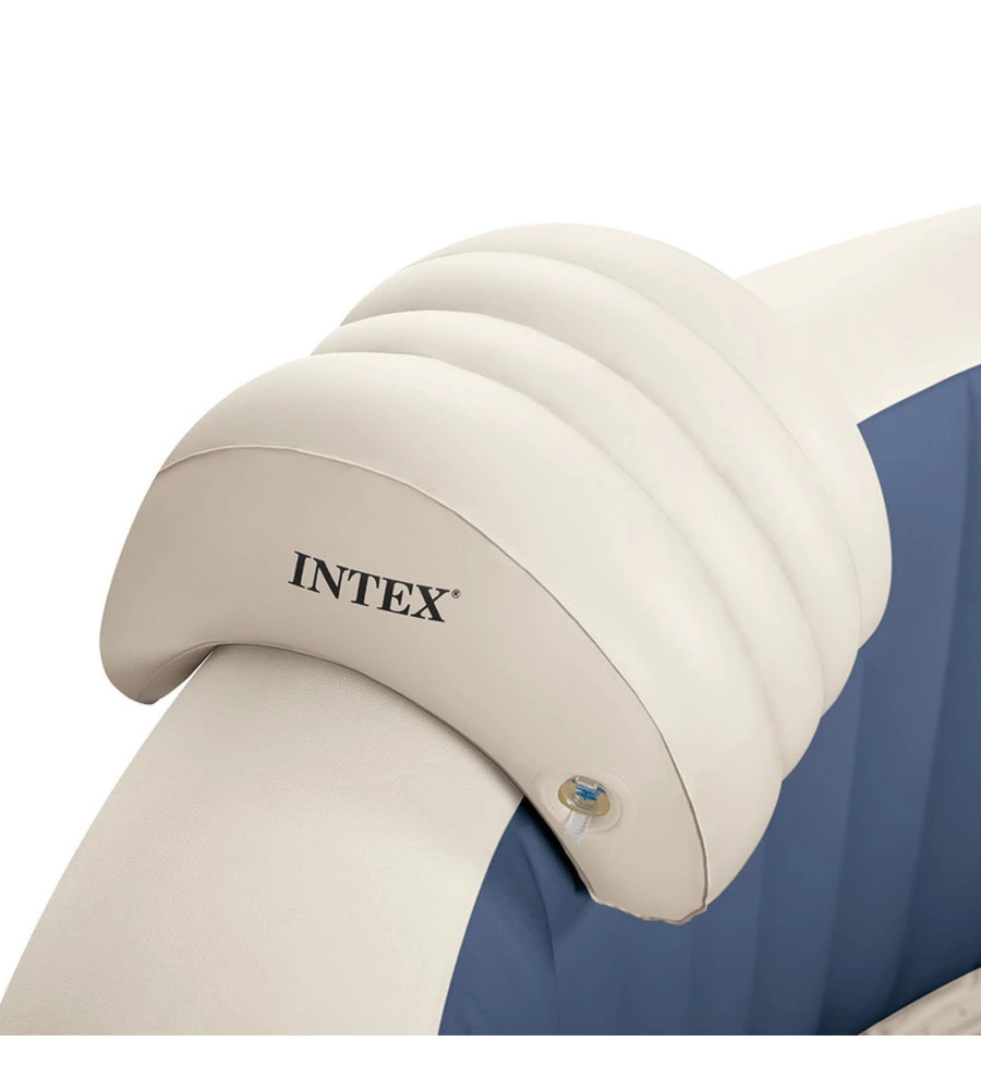 PISCINA IDROMASSAGGIO GONFIABILE INTEX "PURESPA PLUS BUBBLE MASSAGE SET" NAVY 196X71CM - COD. 28430EX
