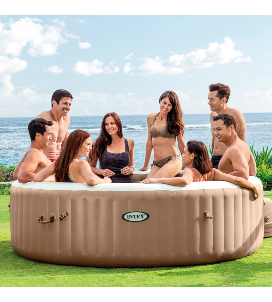 PISCINA IDROMASSAGGIO INTEX "SIMPLE SPA PLUS BUBBLE MASSAGE SET" 236X71CM - COD. 28412EX