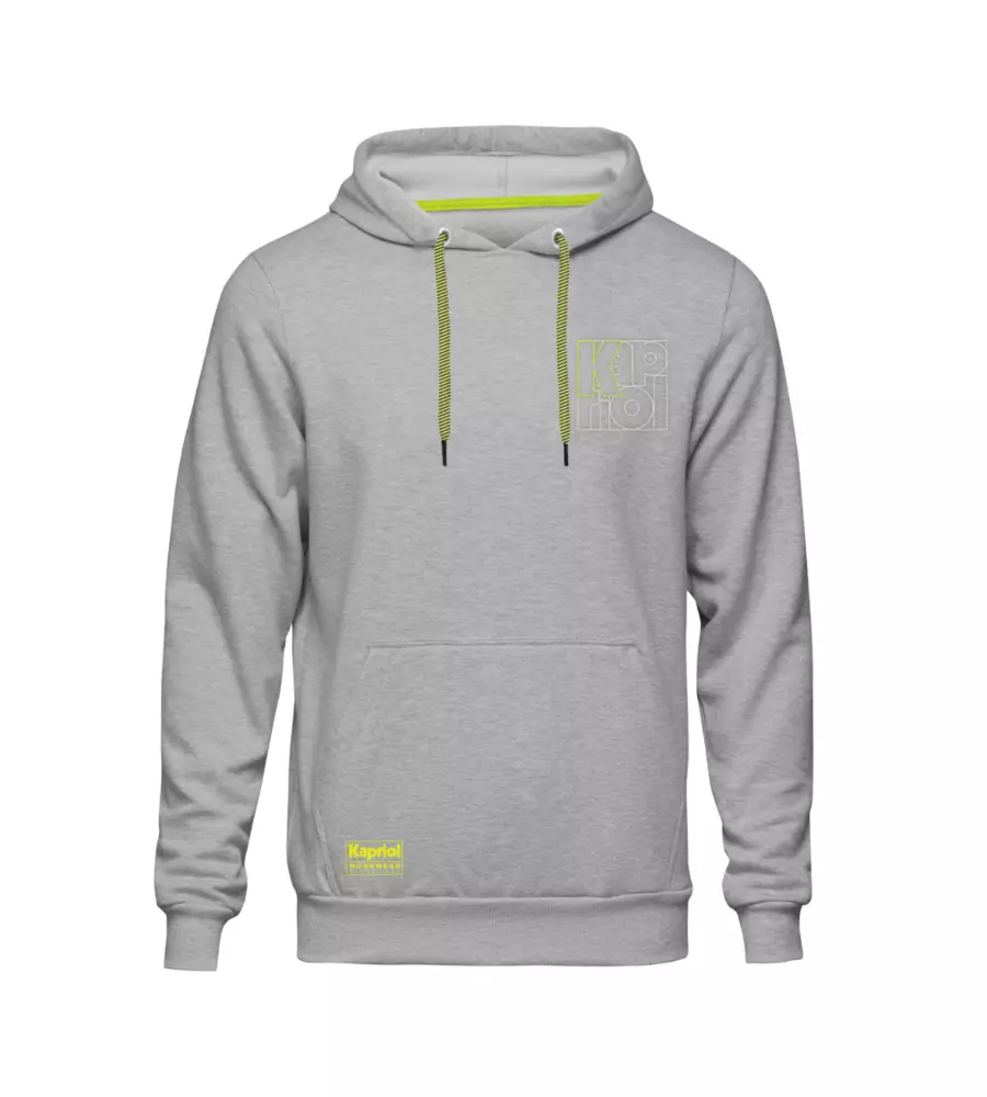 Felpa Kapriol "Enjoy" grigio taglia XL