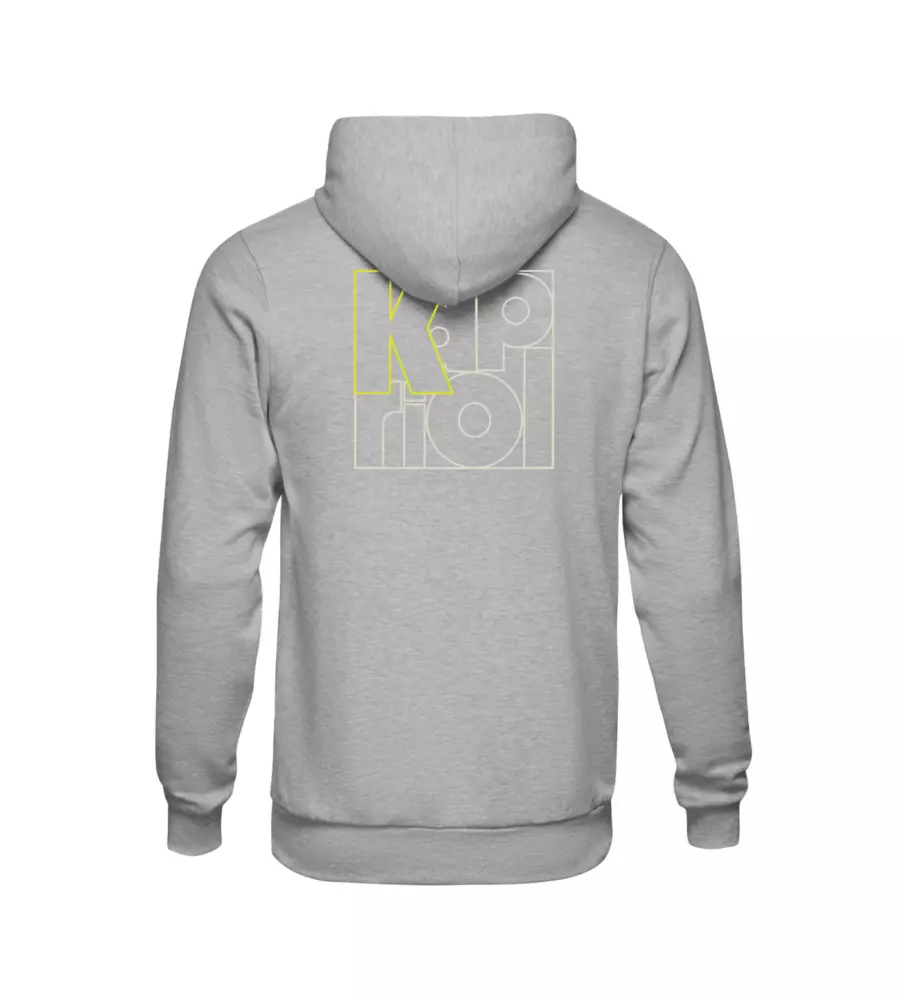 Felpa Kapriol "Enjoy" grigio taglia XL