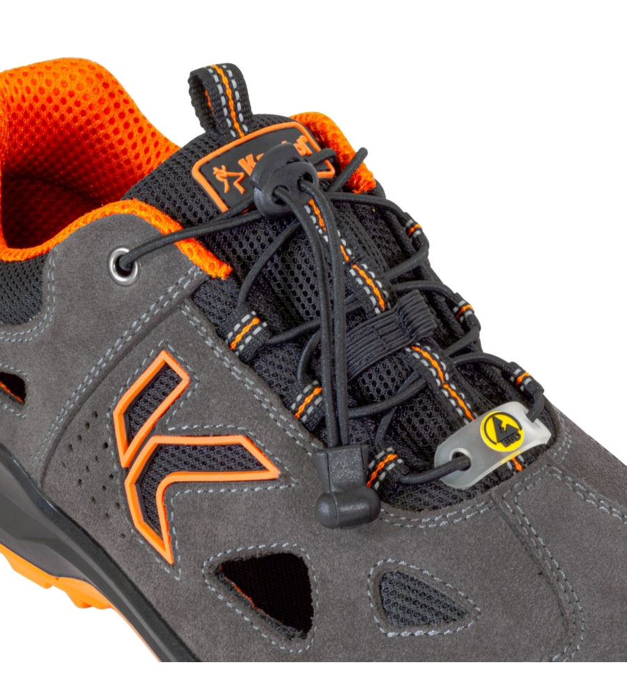 SCARPA ANTINOFORTUNISTICA KAPRIOL "PLAT" COLORE ARANCIONE, TG 41