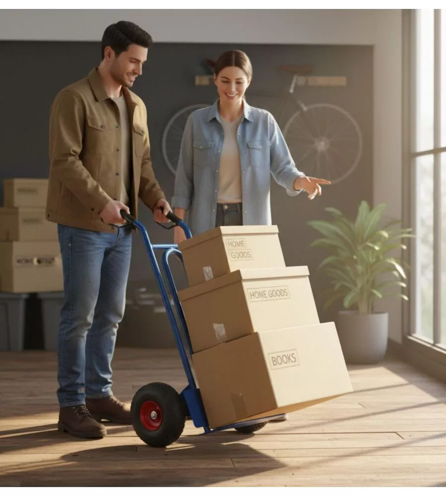 CARRELLO TRASPORTO UNIVERSALE EUROGARDEN PORTATA 300 KG