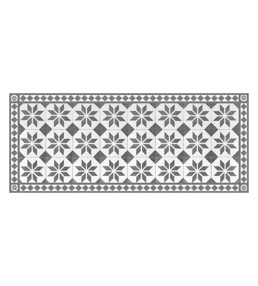 PASSATOIA IN VINILE "RUNNER" FANTASIA "OLD STYLE CARPET", 120X50 CM