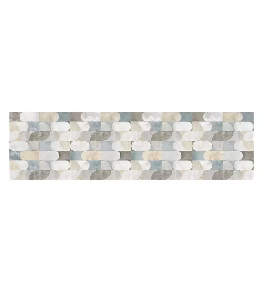 PASSATOIA IN VINILE "RUNNER" FANTASIA "ARTISTIC CEMENT", 180X50 CM