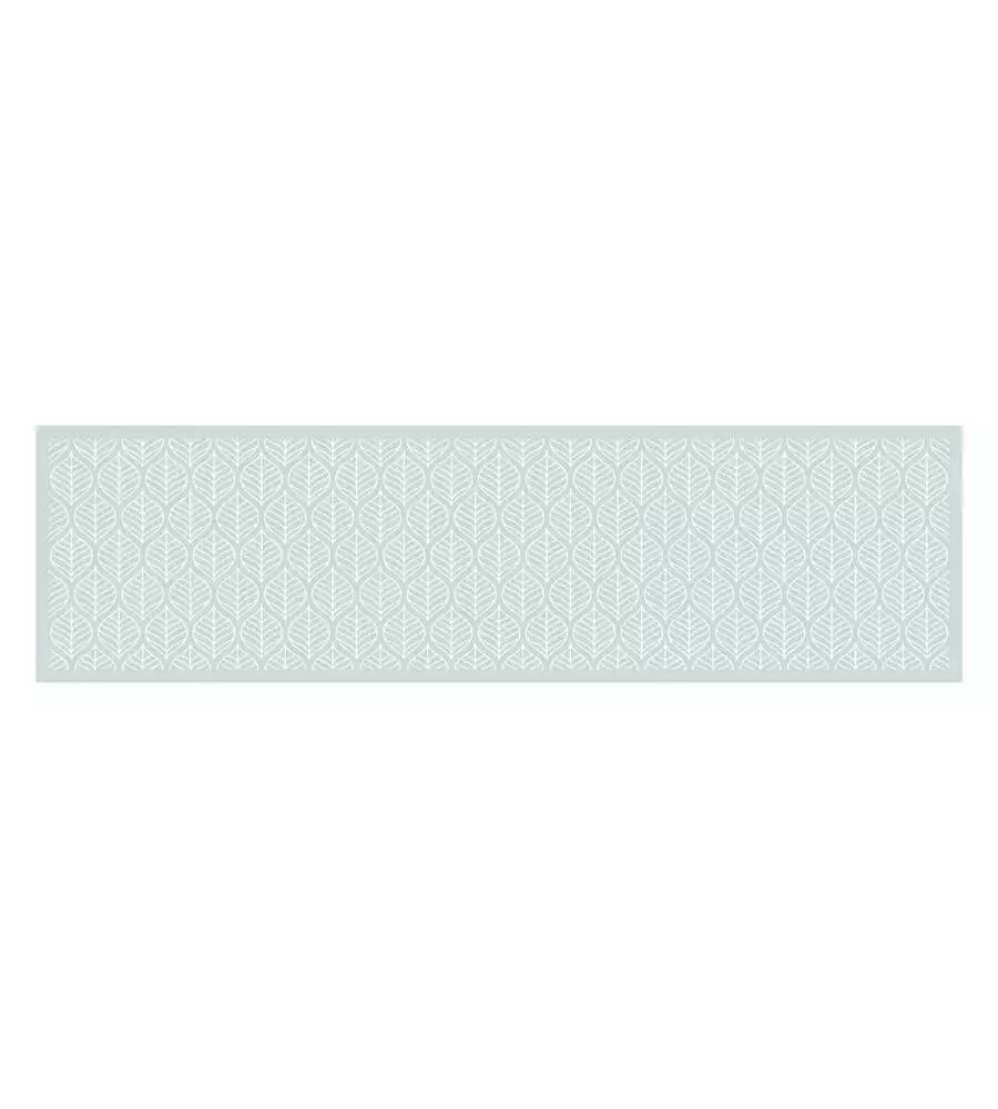 PASSATOIA IN VINILE "RUNNER" FANTASIA "LEAVES TEXTURE", 180X50 CM