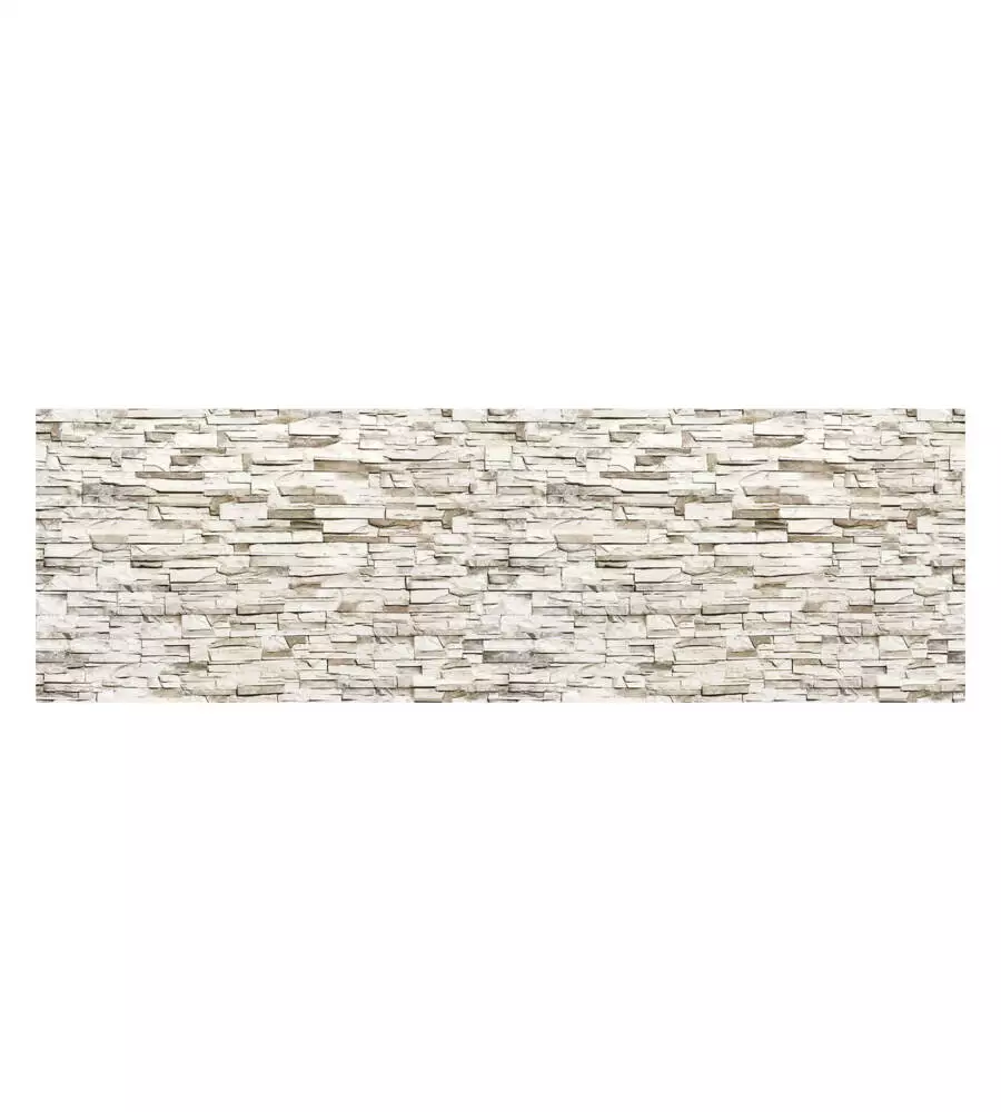PARASCHIZZI ADESIVO DA CUCINA FANTASIA "BEIGE STONES", 190X60 CM