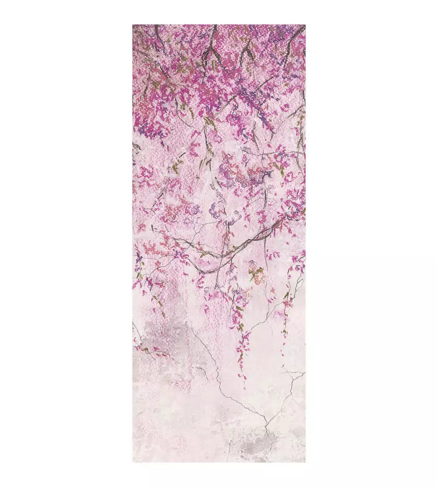 RIVESTIMENTO PER PORTA IN VINILE FANTASIA "PURPLE RAIN", 210X83 CM