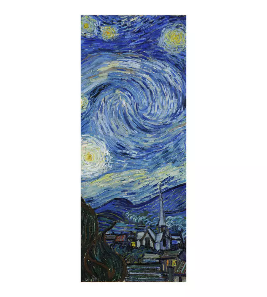RIVESTIMENTO PER PORTA IN VINILE FANTASIA "STARRY NIGHT", 210X83 CM