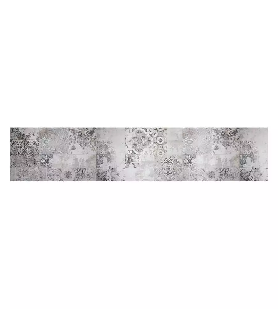 PASSATOIA IN VINILE "RUNNER" FANTASIA "WHISPERING STONES", 240X50 CM
