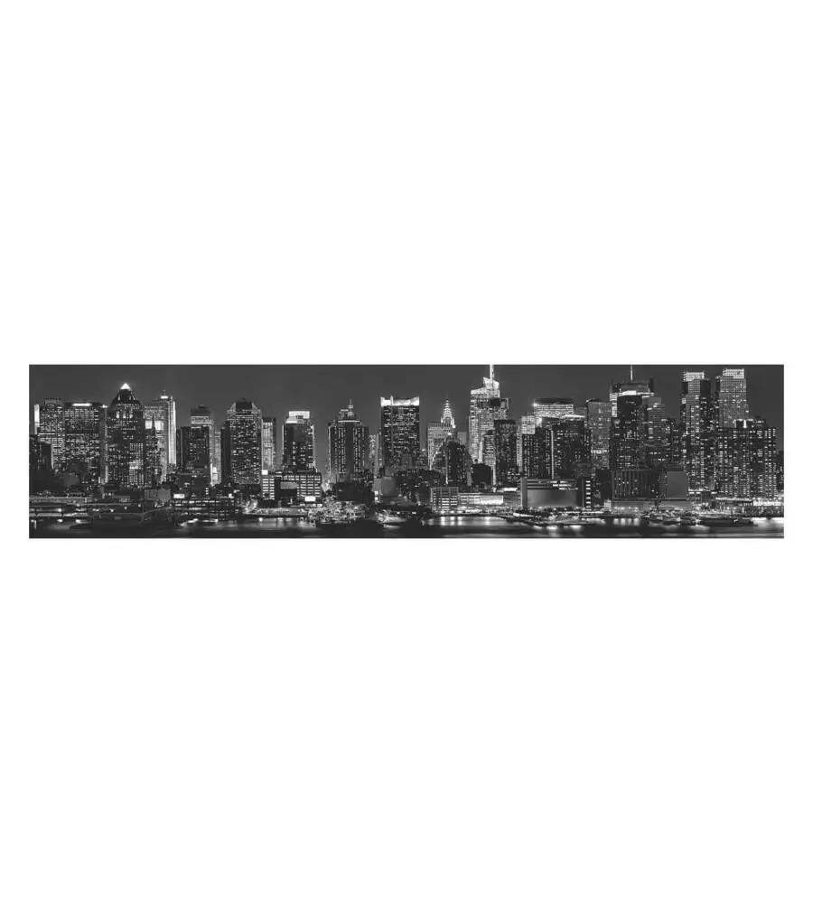 PARASCHIZZI ADESIVO DA CUCINA FANTASIA "SKYLINE", 260X60 CM