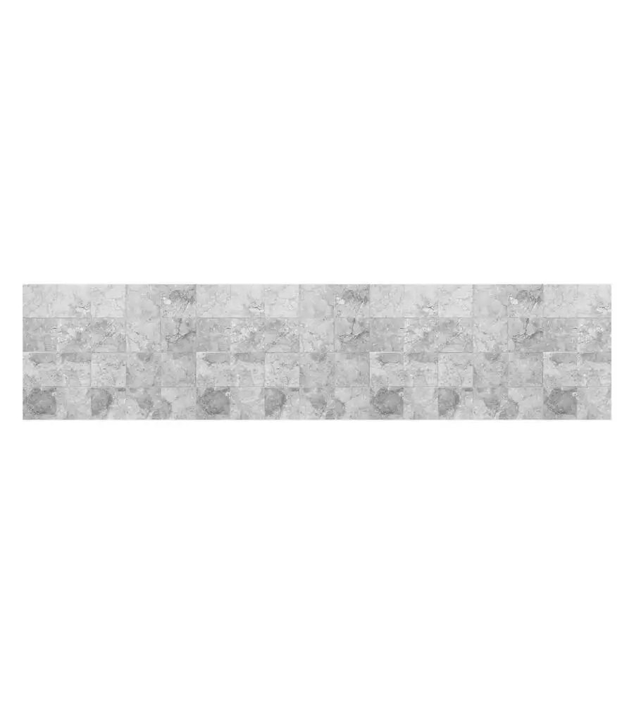 PARASCHIZZI ADESIVO DA CUCINA FANTASIA "STONE TILES", 260X60 CM