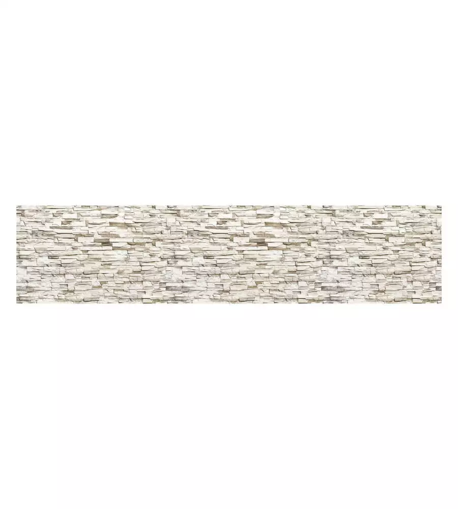 PARASCHIZZI ADESIVO DA CUCINA FANTASIA "BEIGE STONE", 260X60 CM