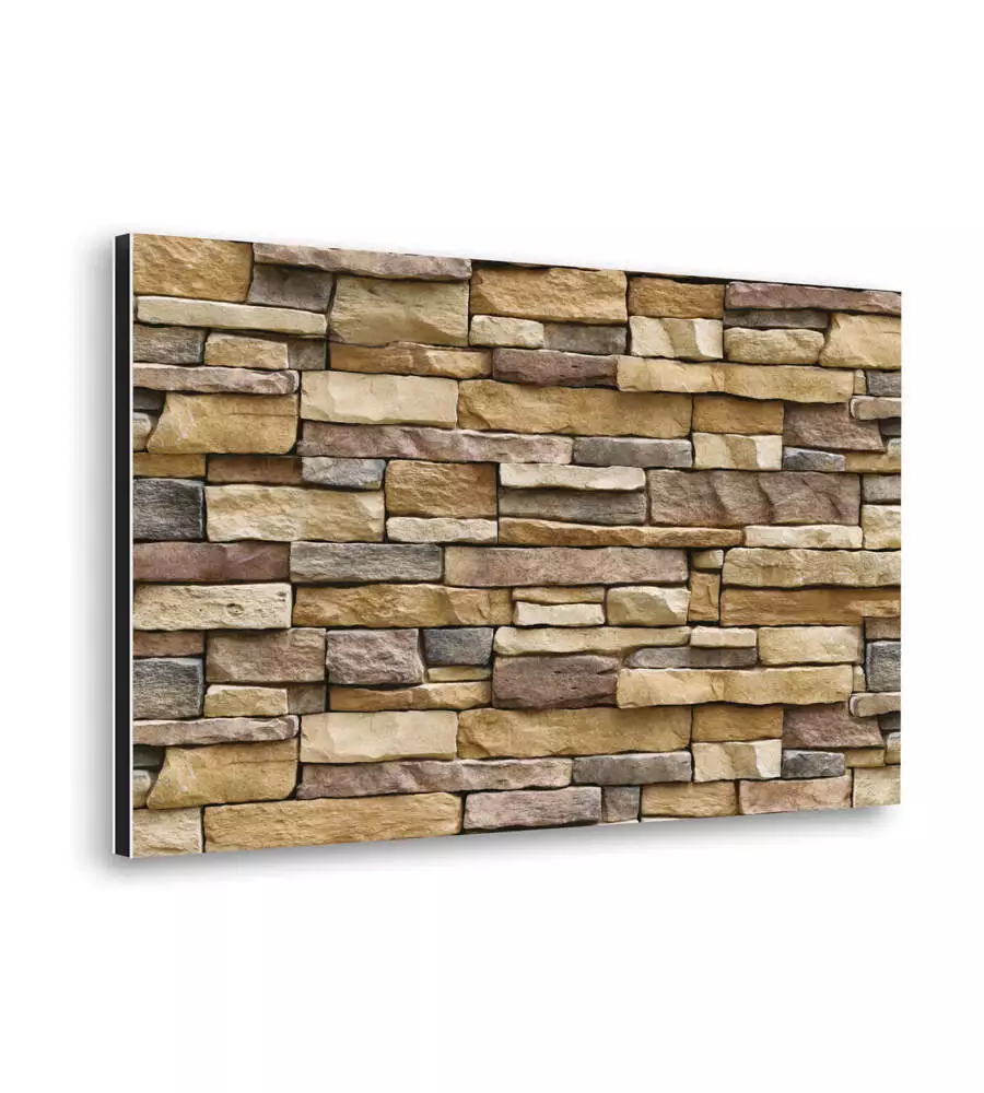 PARASCHIZZI DA CUCINA IN ALLUMINIO FANTASIA "STONES", 84X60 CM