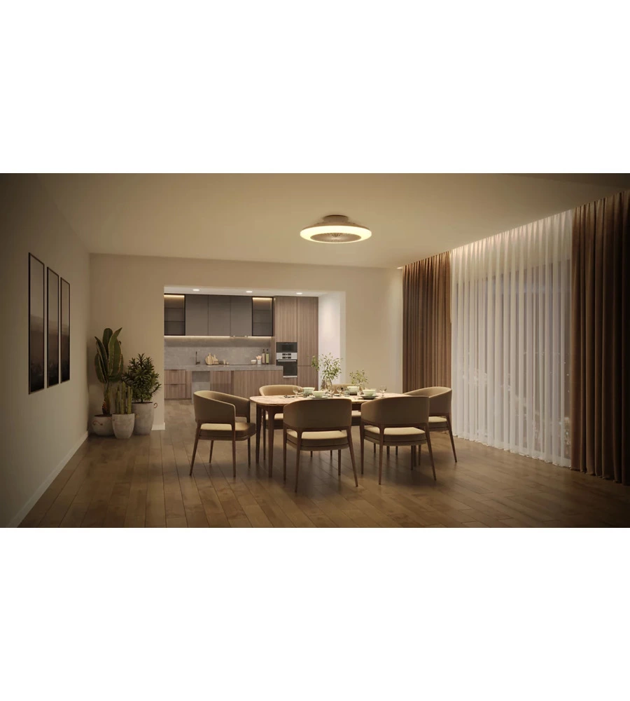 LAMPADA VENTILATORE A LED PHILIPS "AMIGO D60", 6500 LM