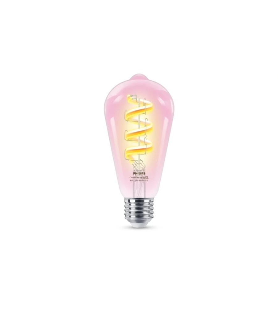Lampadina smart led trasparente a filamento Philips 470lm