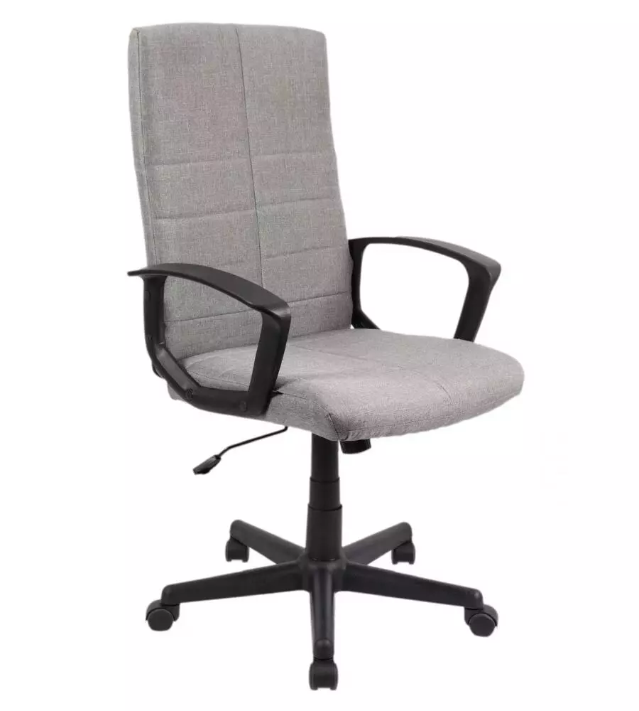 SEDIA DA UFFICIO BELLAHOME "MONTREAL" CON BRACCIOLI GRIGIA, 59X65X99/109 CM