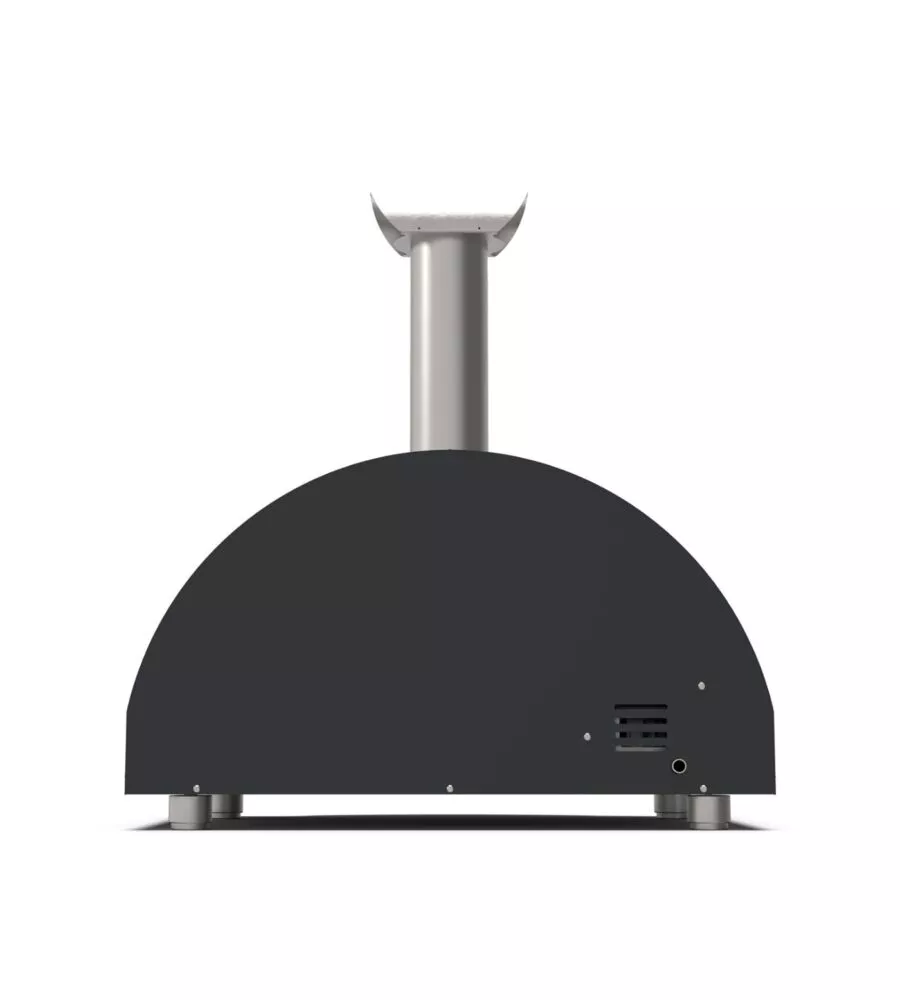 FORNO PIZZA A GAS ALFA "CLASSICO" COLORE NERO 2 PIZZE