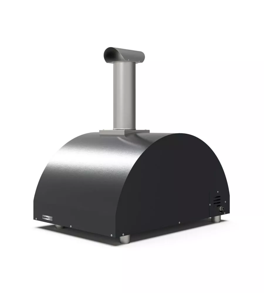 FORNO PIZZA A GAS ALFA "CLASSICO" COLORE NERO 4 PIZZE