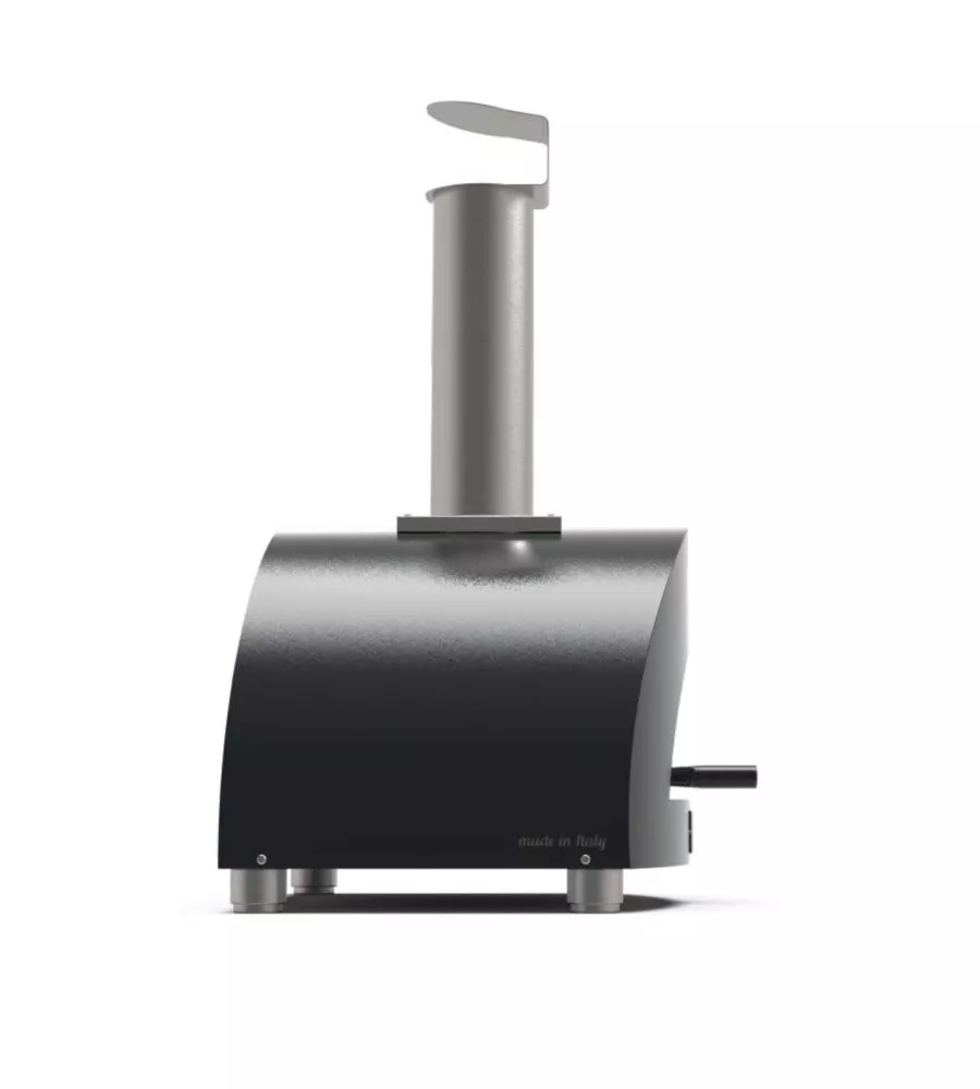 FORNO PIZZA A LEGNA ALFA "MODERNO" COLORE NERO 1 PIZZA