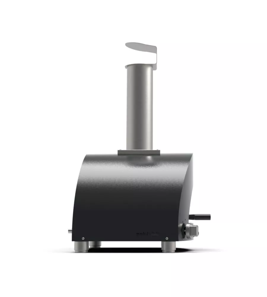 FORNO PIZZA A GAS ALFA "MODERNO" COLORE NERO 1 PIZZA