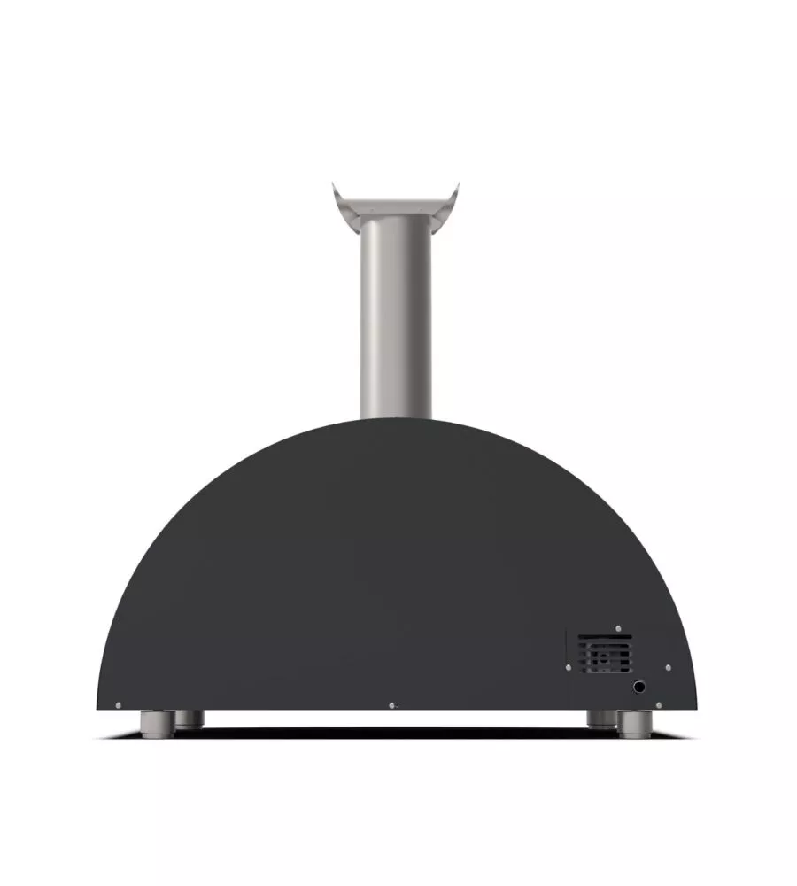 FORNO PIZZA A GAS ALFA "MODERNO" NERO 3 PIZZE