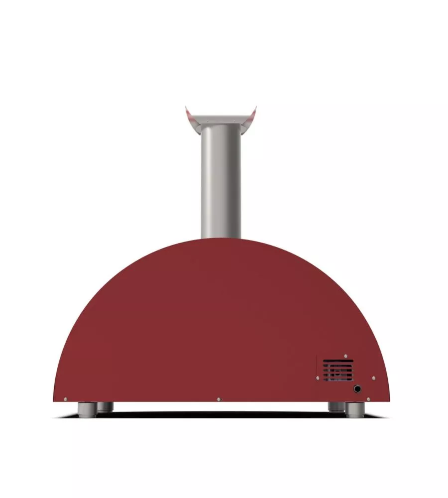 FORNO PIZZA A GAS ALFA "MODERNO" ROSSO 3 PIZZE