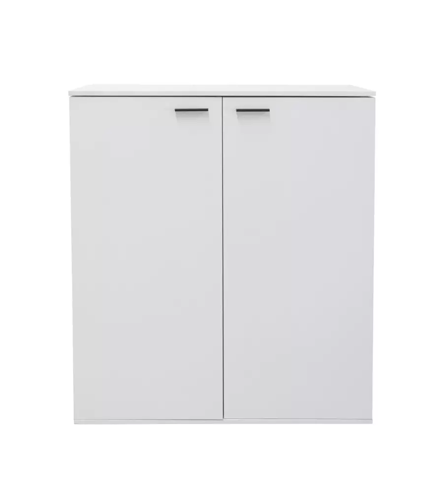 SCARPIERA 2 ANTE BELLAHOME CON ANTE SALVASPAZIO BIANCO 100X33,8X110 CM