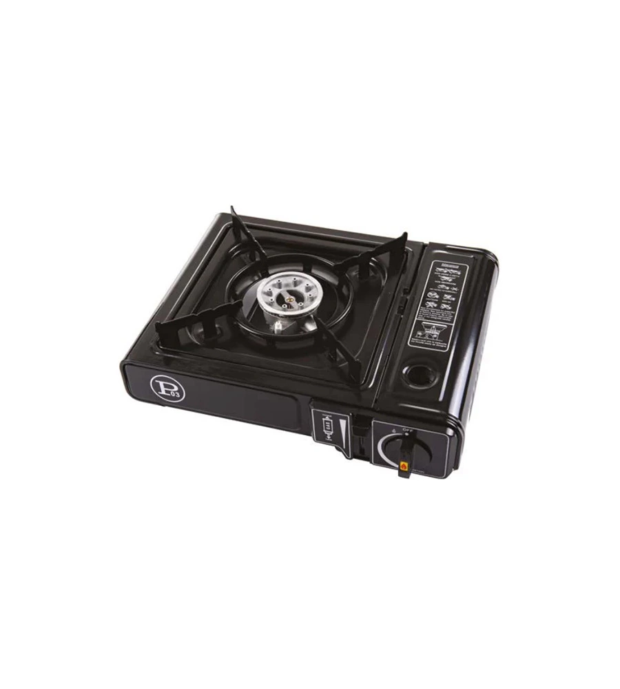 FORNELLO A GAS "COOK 150" NERO 1 BRUCIATORE