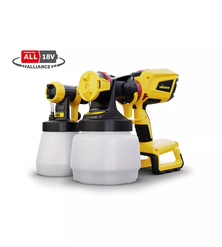 VERNICIATORE A SPRUZZO A BATTERIA WAGNER "FLEXIO W 600" 18 V SOLO CORPO MACCHINA