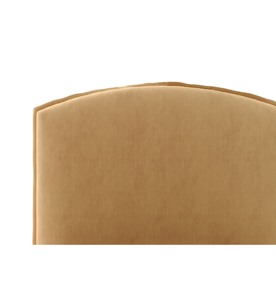 LETTO SINGOLO CONTENITORE "MOON" IN TESSUTO ARANCIONE 90X190 CM