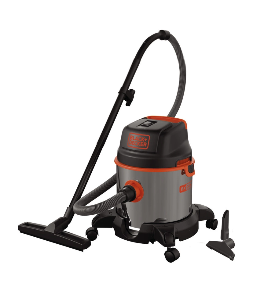 ASPIRATORE SOLIDI LIQUIDI ELETTRICO BLACK+DECKER "BXVC20XE" 1400W 20 LT 33 L/S