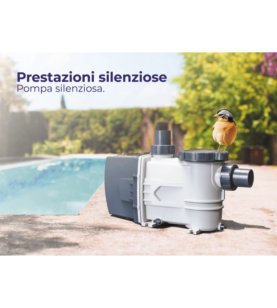 POMPA A VELOCITA' VARIABILE GRE PER PISCINA DA 65 M³