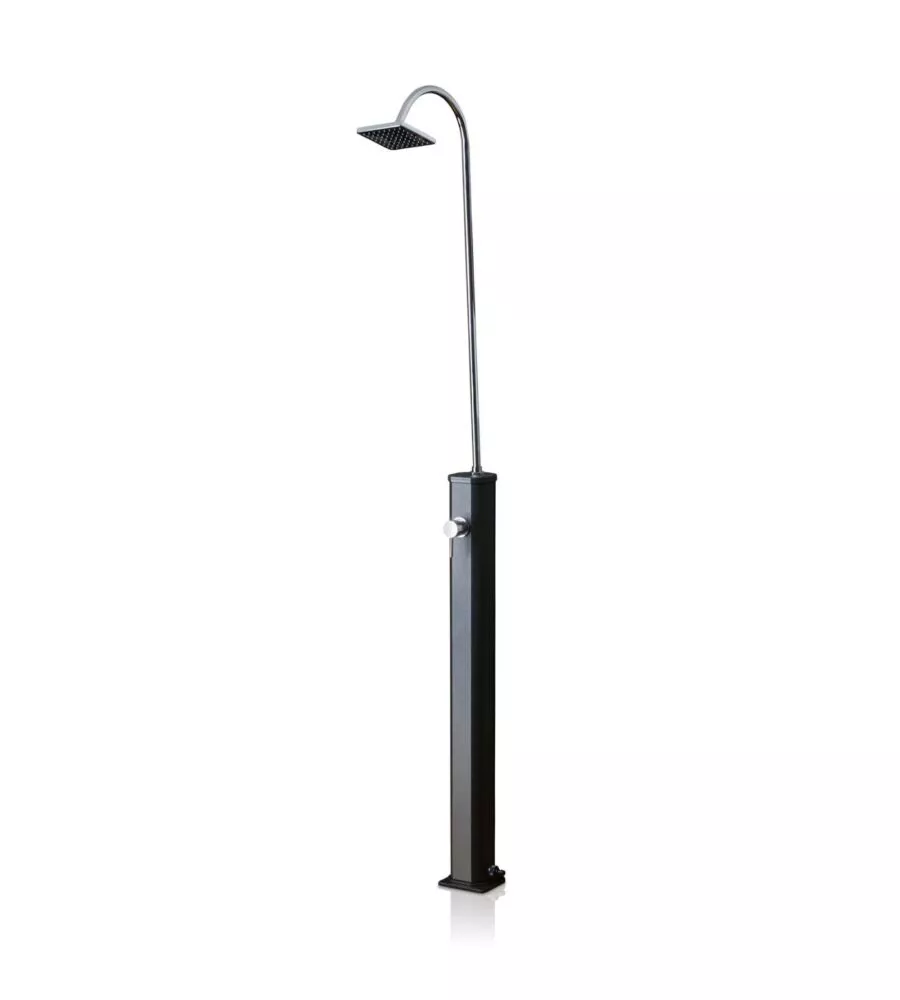 DOCCIA SOLARE SMONTABILE PER GIARDINO GRE IN ALLUMINIO 18 L - COD. SSAL18