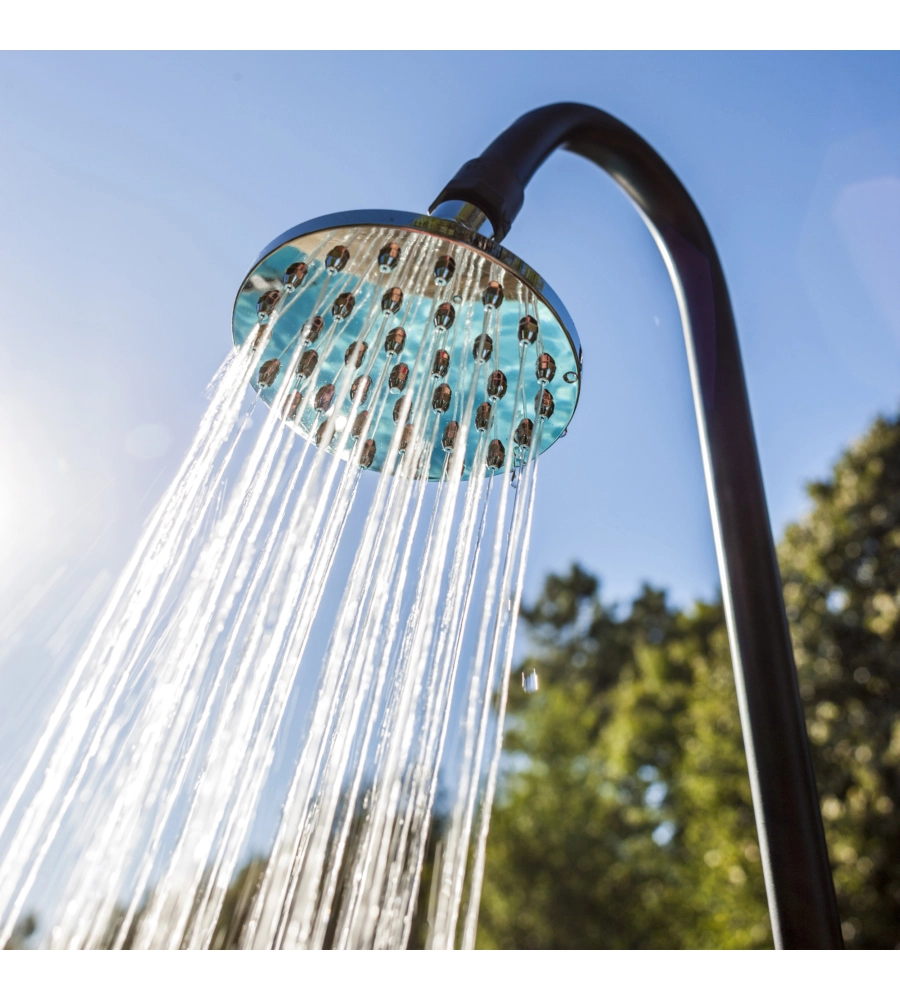 DOCCIA SOLARE PER GIARDINO GRE IN PVC EFFETTO LEGNO 9 L - COD. AR1009W