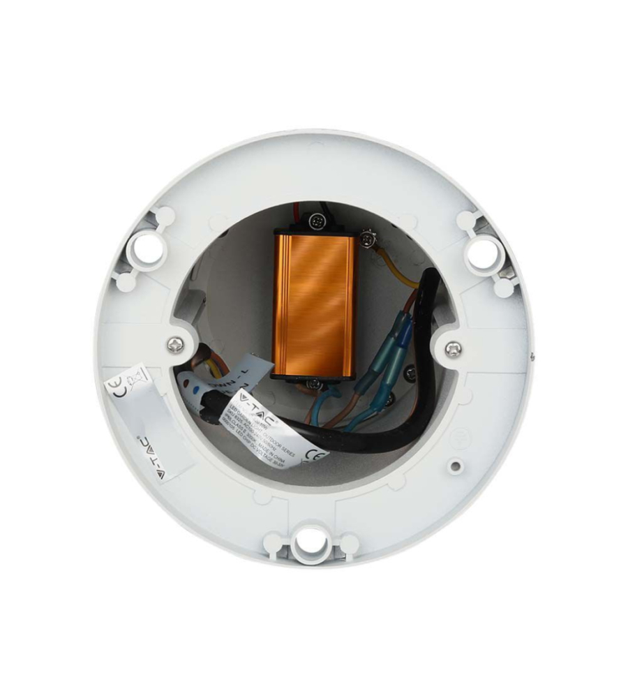 LAMPADA DA ESTERNO COLORE BIANCO CON ALTEZZA 80 CM, 10 W 4000 K
